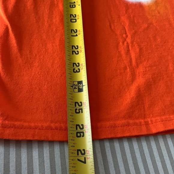 GILDAN Orange “Saturday Night Fever” T-Shirt Size M #140 - Picture 7 of 7